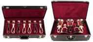 cover Malmark Add-On Handbell Set 4th Octave G3-B3 and C#7-G7 with 2 Cases
